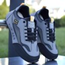 Sport Panelled Sneakers with Logo Detail