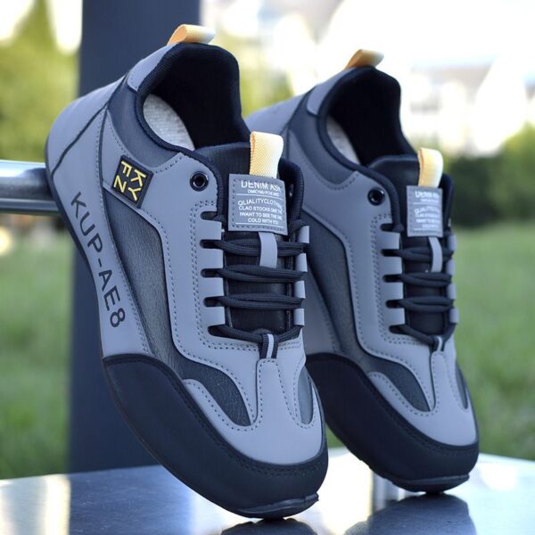 Sport Panelled Sneakers with Logo Detail - Image 2