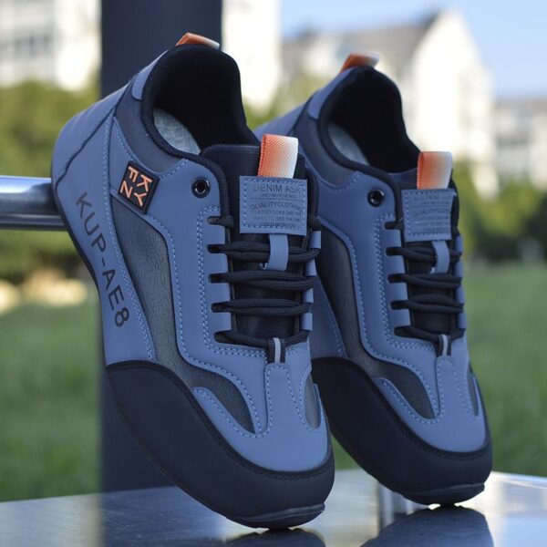 Sport Panelled Sneakers with Logo Detail - Image 3