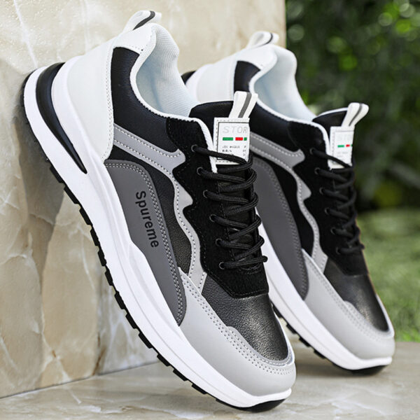 Spureme Athletic Fashion Sneakers - Versatile Lace-Up Style. - Image 4