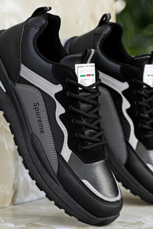 Spureme Athletic Fashion Sneakers - Versatile Lace-Up Style.