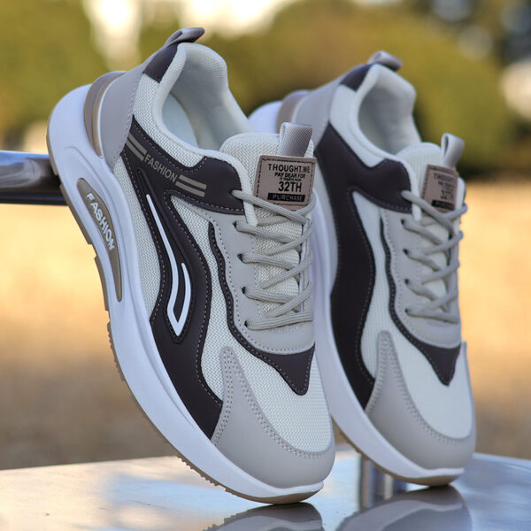 Streamlined "Fashion" Side Detail Sneakers - Stylish Colorways