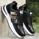 Modern Casual Sneakers - Patterned & Solid Color Options.