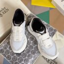Alexander McQueen Sprint Runner White/Black Mesh Sneakers