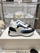 Alexander McQueen Sprint Runner in Black, White & Blue