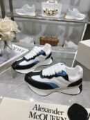 Alexander McQueen Sprint Runner in Black, White & Blue