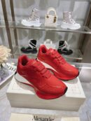 Alexander McQueen All-Red Runner Sneakers