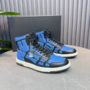 Amiri High-Top Sneakers in Black and Blue.