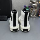 Amiri High-Top Sneakers in White with Black Logo