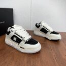 Amiri MA-1 Mesh Bicolor Low-Top Sneakers in Black and White