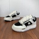 Amiri MA-1 Mesh Bicolor Low-Top Sneakers in Black and White