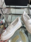 Amiri MA Tassel Hybrid Loafers in White Leather
