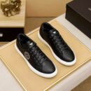 Amiri Men's Eagle Logo Low-Top Sneakers in Black