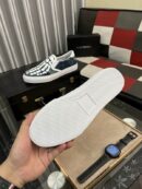 Amiri Skel Toe Slip-On Sneakers in Blue with White Skeleton
