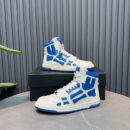 Amiri Skel Top High 'White Blue' sneakers.