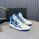 Amiri Skel Top High 'White Blue' sneakers.