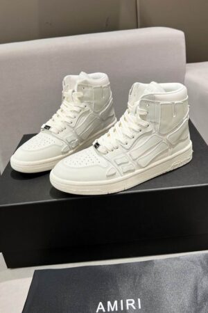 Amiri Skel Top High 'White' Sneakers.