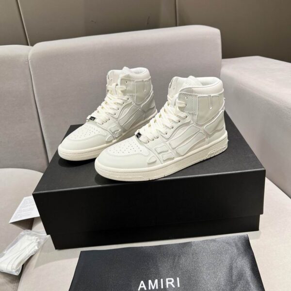 Amiri Skel Top High 'White' Sneakers.