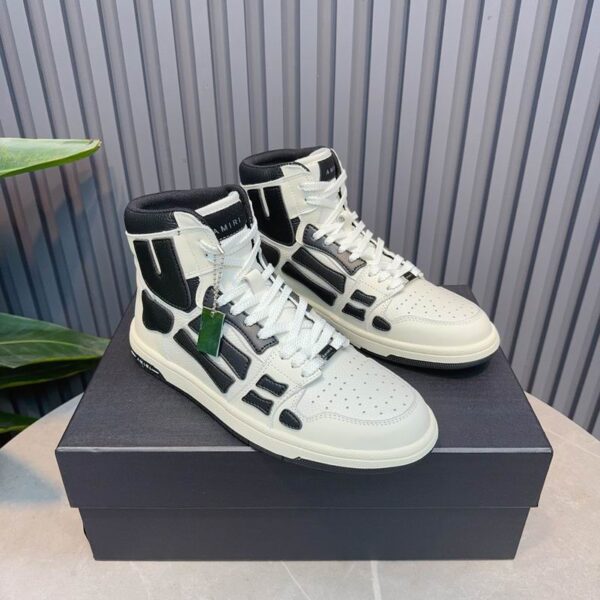 Amiri Skel Top Low 'Black White' Sneakers. - Image 5