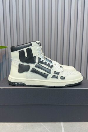 Amiri Skel Top Low 'Black White' Sneakers.