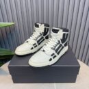 Amiri Skel Top Low 'Black White' Sneakers.