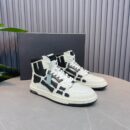 Amiri Skel Top Low 'Black White' Sneakers.