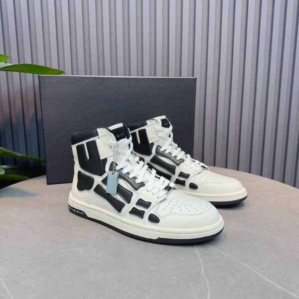 Amiri Skel Top Low 'Black White' Sneakers. - Image 2