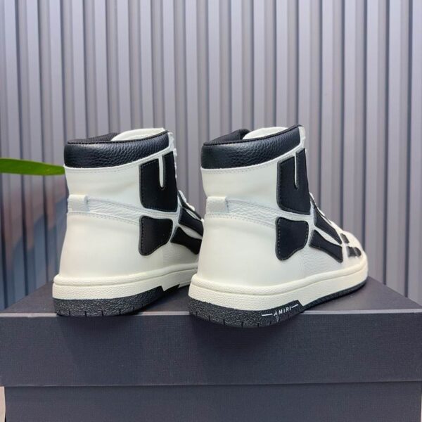 Amiri Skel Top Low 'Black White' Sneakers. - Image 6