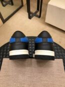 Amiri Skel-Top Low-Top Sneakers in Blue and Black.