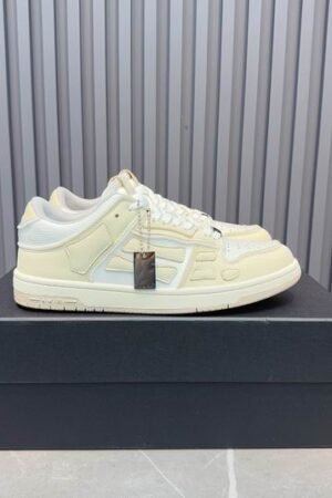 Amiri Skel-Top Low-Top Sneakers in White