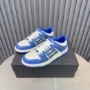 Amiri Skel-Top Low-Top Sneakers in White and Blue