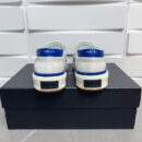 Amiri Skel-Top Low-Top Sneakers in White and Blue