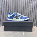 Amiri Skel-Top Low-Top Sneakers in White and Blue