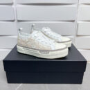 Amiri Stars Court Low-Top Sneakers in White with Beige Stars