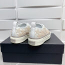 Amiri Stars Court Low-Top Sneakers in White with Beige Stars