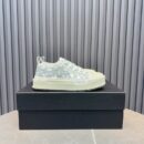 Amiri Court Low-Top Sneakers in White with Silver Stars