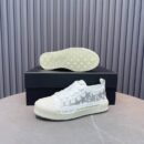 Amiri Court Low-Top Sneakers in White with Silver Stars