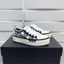 Amiri Stars Court Sneakers in White with White & Gray Stars.