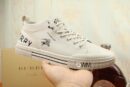 Burberry Beige Check Low-Top Sneaker.