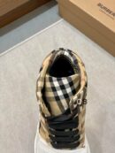 Burberry Check High-Top Sneaker.
