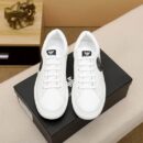 Amiri Men's Eagle Logo Low-Top Sneakers in White