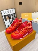 Louis Vuitton LV Skate Sneaker - Fiery Red Orange