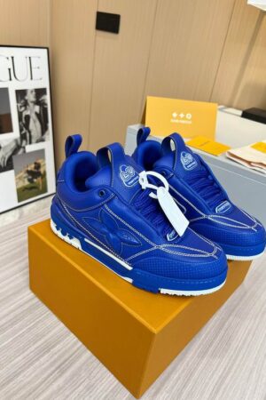 Louis Vuitton LV Skate Sneaker - Vibrant Blue Leather