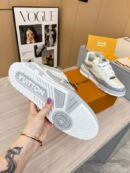 Louis Vuitton LV Skate Sneaker - White & Grey Mesh