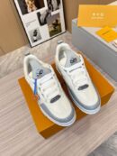 Louis Vuitton LV Skate Sneaker - White & Grey Mesh