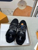 Louis Vuitton LV Trainer Sneakers - Black Leather & Mesh