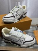 Louis Vuitton LV Trainer Sneakers - Cream Monogram Leather