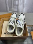 Louis Vuitton LV Trainer Sneakers - Cream Monogram Leather