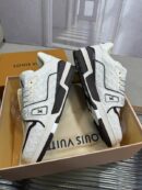 Louis Vuitton LV Trainer Sneakers - Cream Monogram Leather