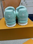 Louis Vuitton LV Trainer Sneakers - Mint Green Leather